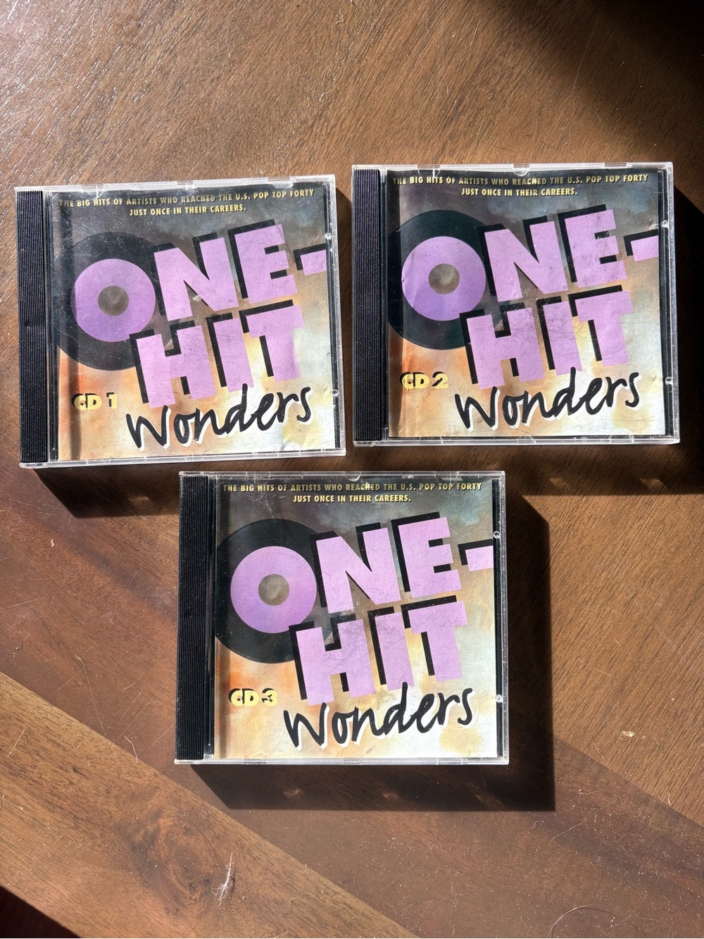 One-Hit Wonders CD Collection - Purple/Black Case Set